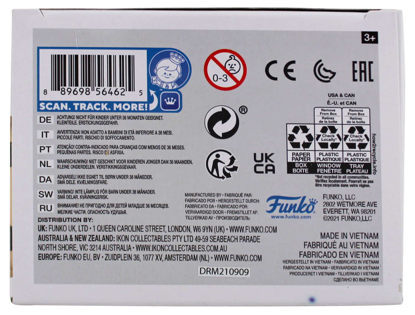 Jeffrey Dean Morgan Walking Dead Signed #1158 Negan Funko Pop Vinyl Figure BAS