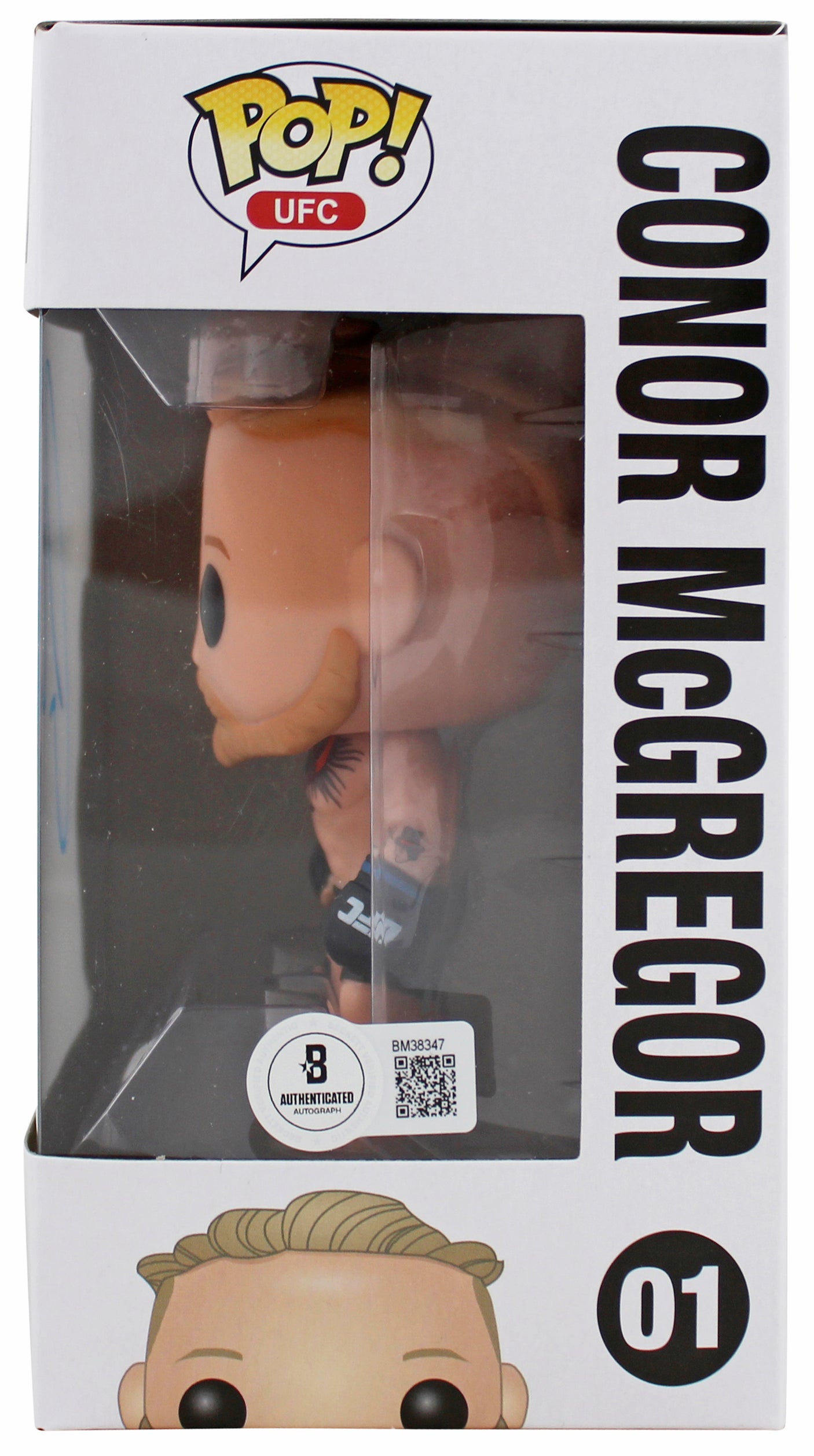 Conor McGregor Authentic Signed MMA #01 Funko Pop Vinyl Figure Autographed BAS