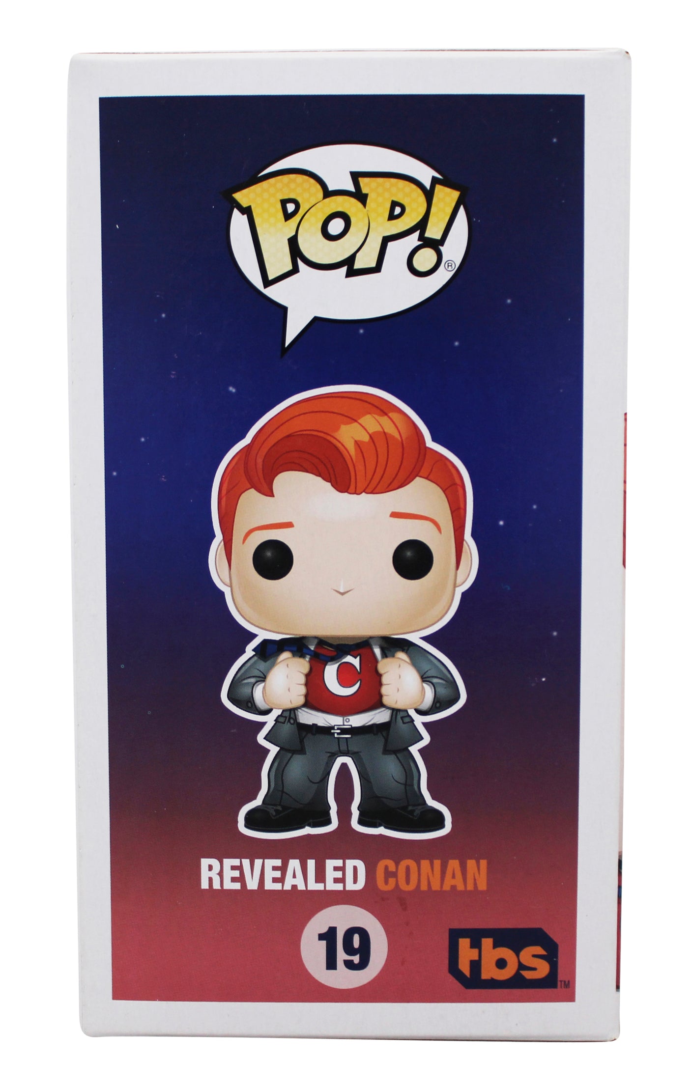 Conan O'Brien Without Borders Signed #19 Funko Pop Vinyl Figure BAS #BB36784