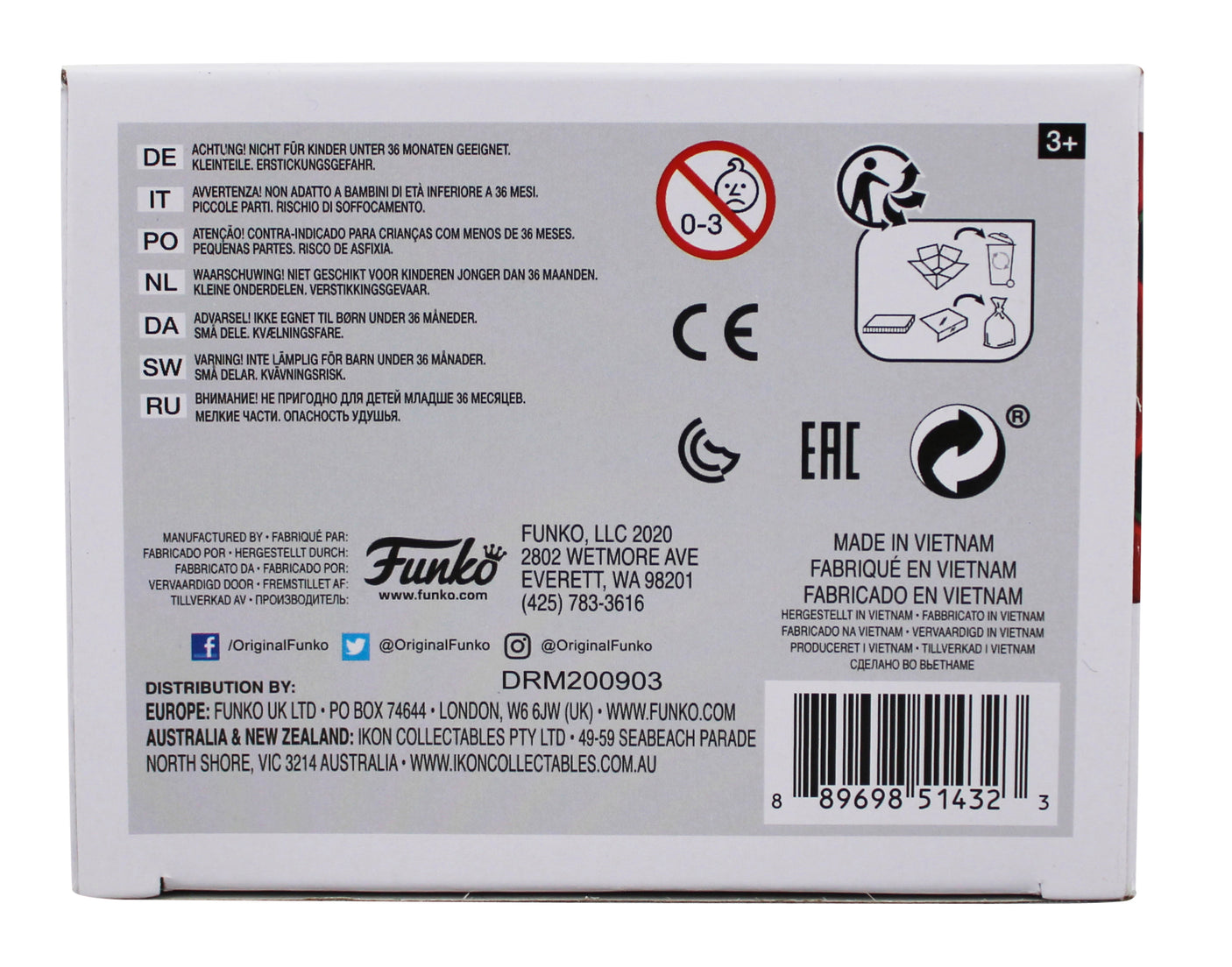 Kevin Eastman TMNT Signed Raphael #1135 Funko Pop Figure w/ Sketch JSA #LL22850