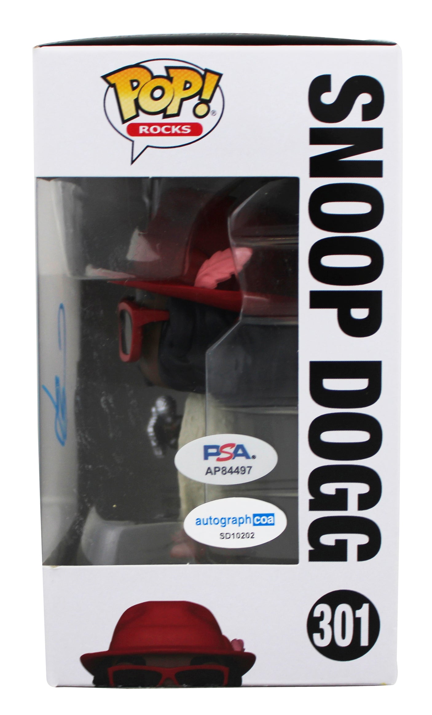 Snoop Dogg Authentic Signed #301 Funko Pop Vinyl Figure PSA/DNA #AP84497