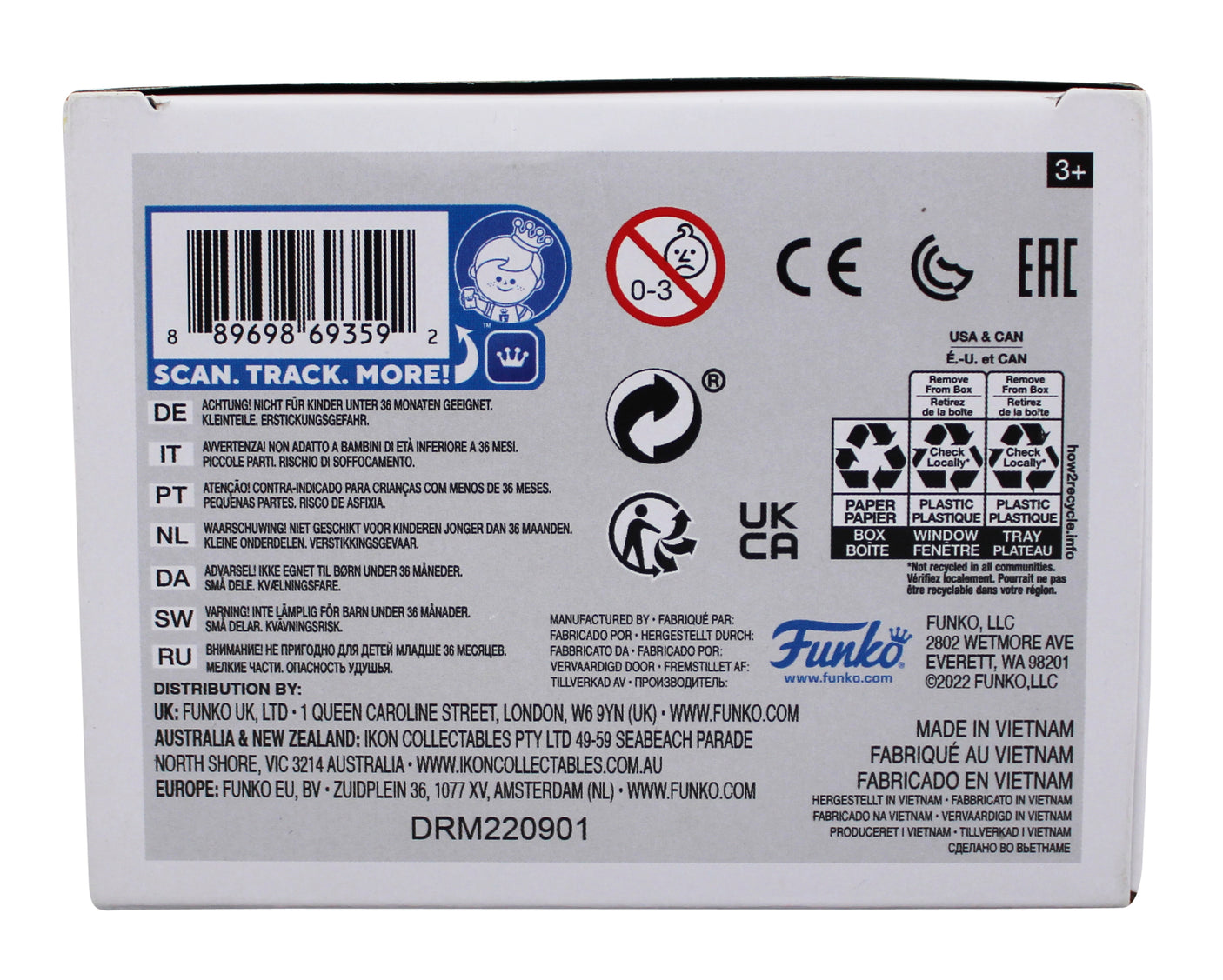 Snoop Dogg Authentic Signed #301 Funko Pop Vinyl Figure PSA/DNA #AP84497