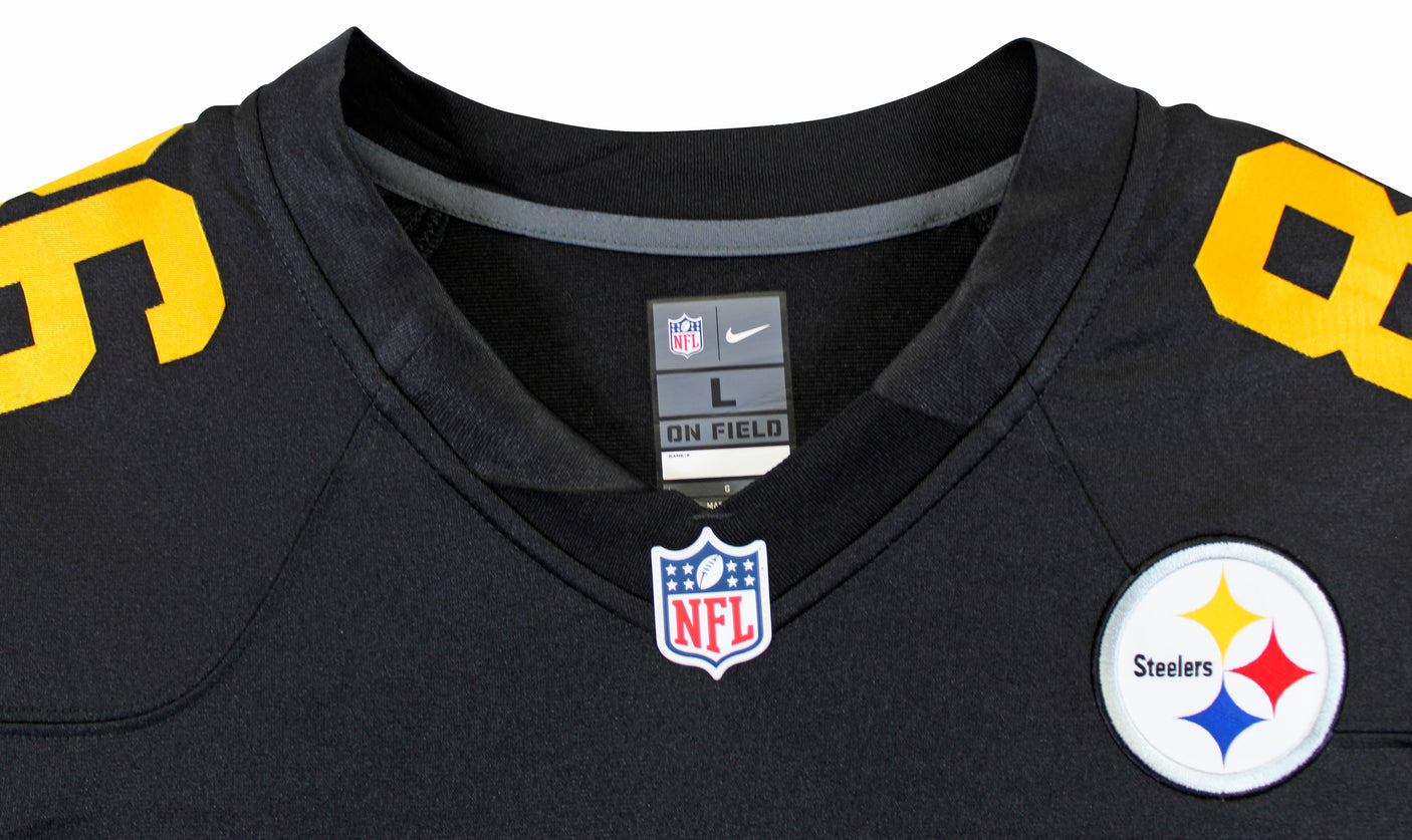 Steelers Hines Ward "SB XL MVP" Signed Black Nike Color Rush Jersey BAS Witness