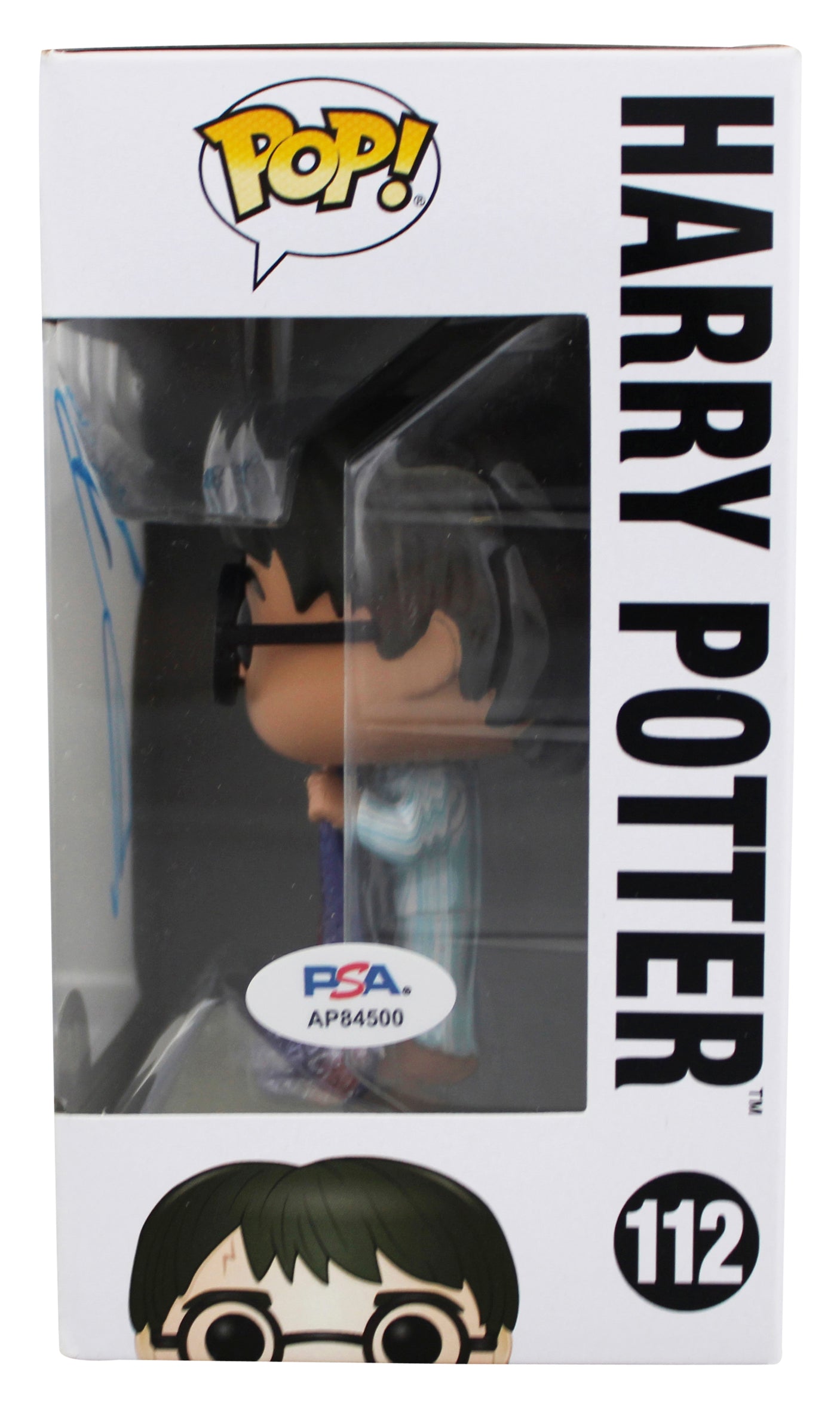 Daniel Radcliffe Harry Potter Signed #112 Funko Pop Vinyl Figure PSA #AP84500