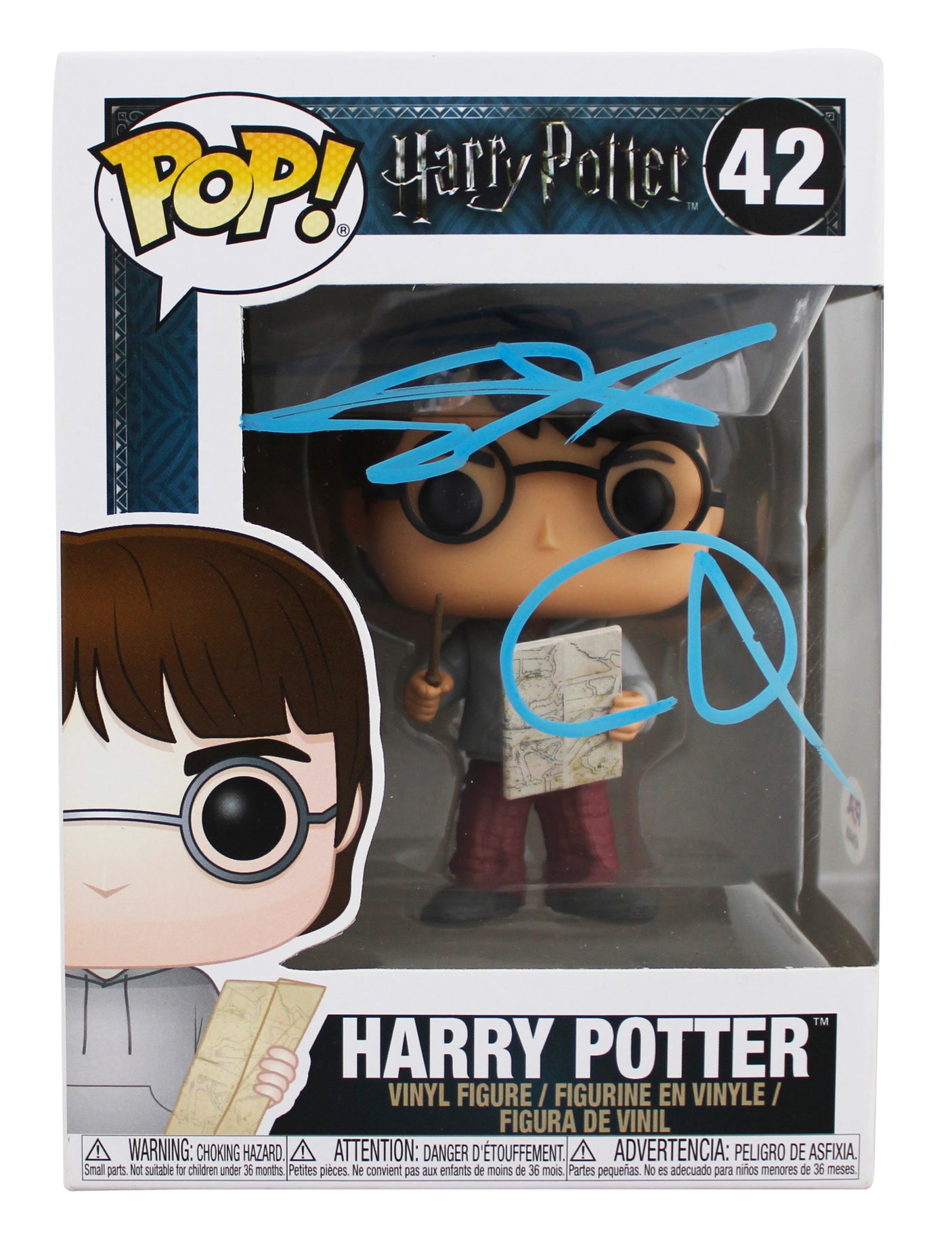 Daniel Radcliffe Harry Potter Signed #42 Funko Pop Vinyl Figure PSA #AP84495