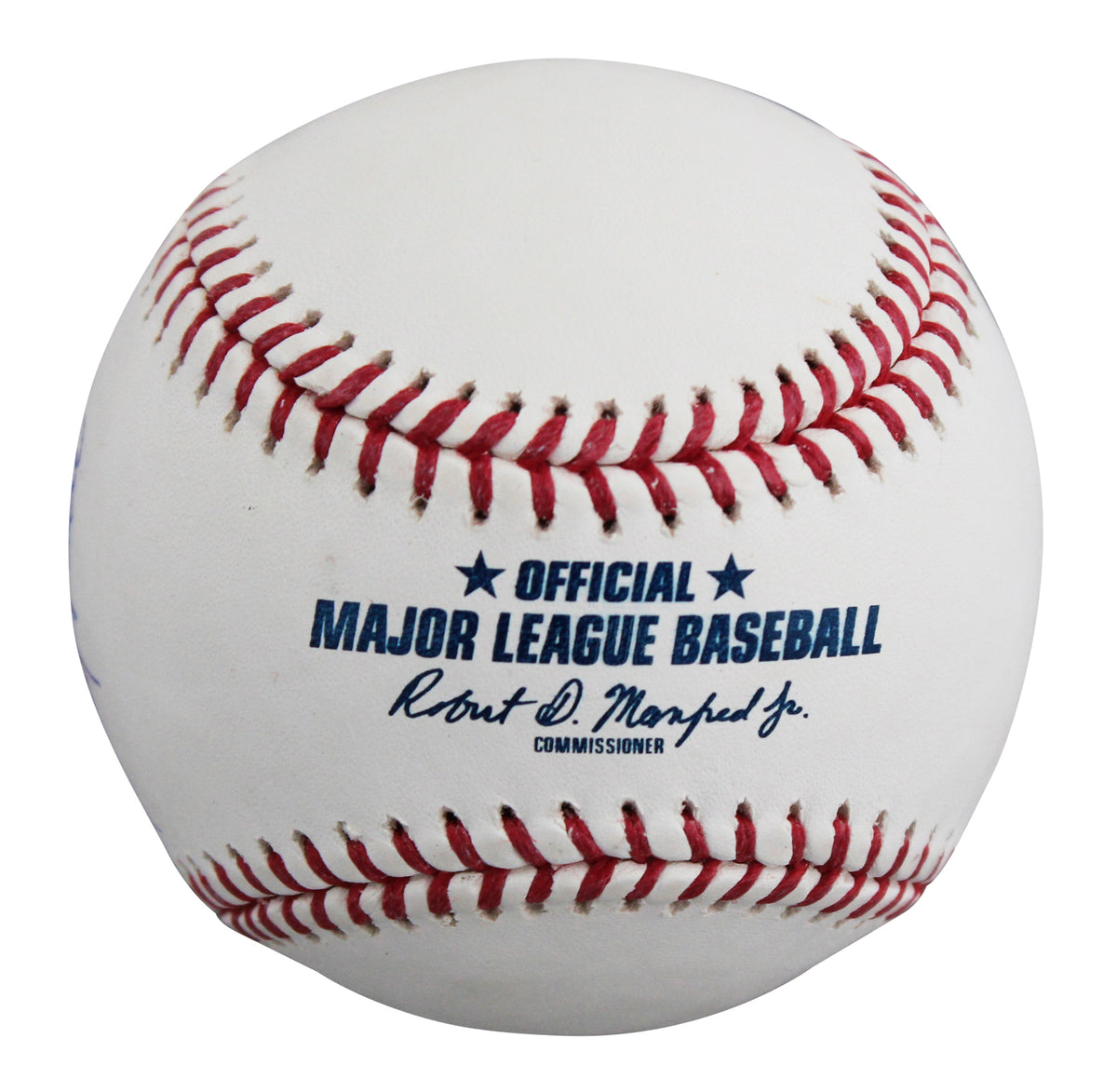Dodgers Dusty Baker Authentic Signed HOF Logo Oml Baseball BAS #BY103705