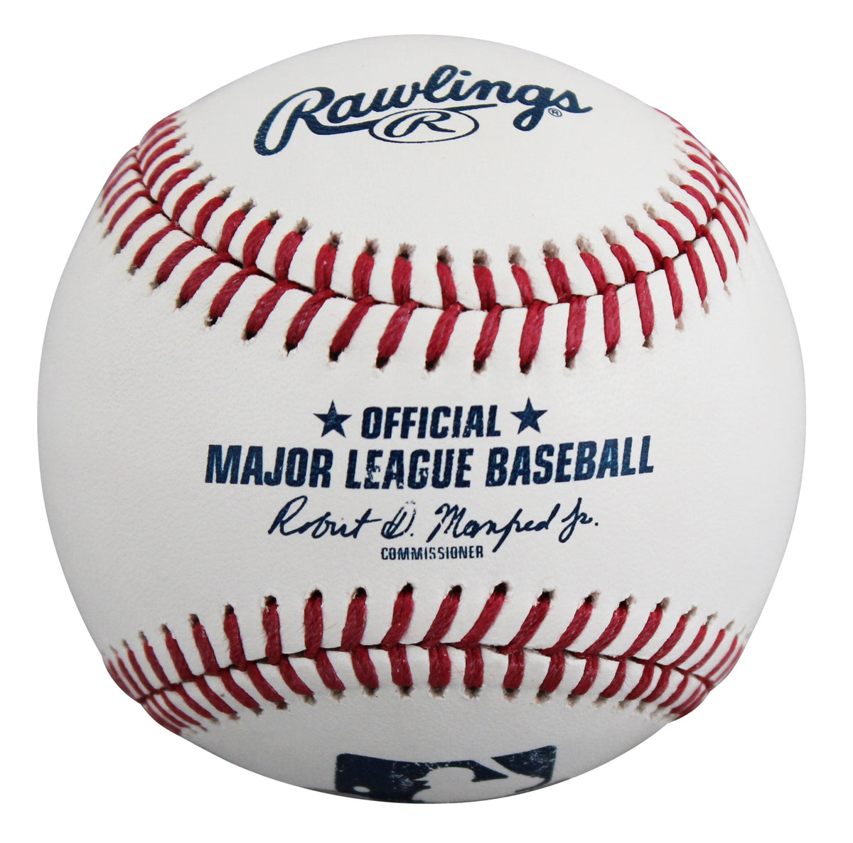 Reds Johnny Bench "HOF 89" Signed Robert Manfred OML Baseball BAS #BY103709