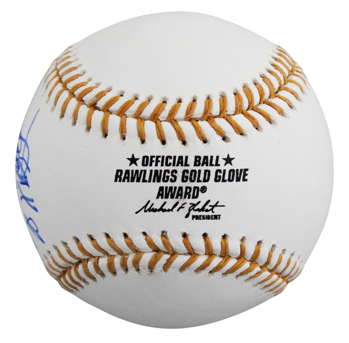 Reds Johnny Bench "10x GG" Signed Golden Glove Logo Baseball BAS #BY103714