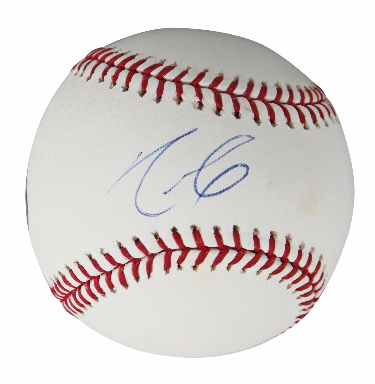 Rangers Nelson Cruz Authentic Signed Allen Selig OML Baseball BAS #BY103696