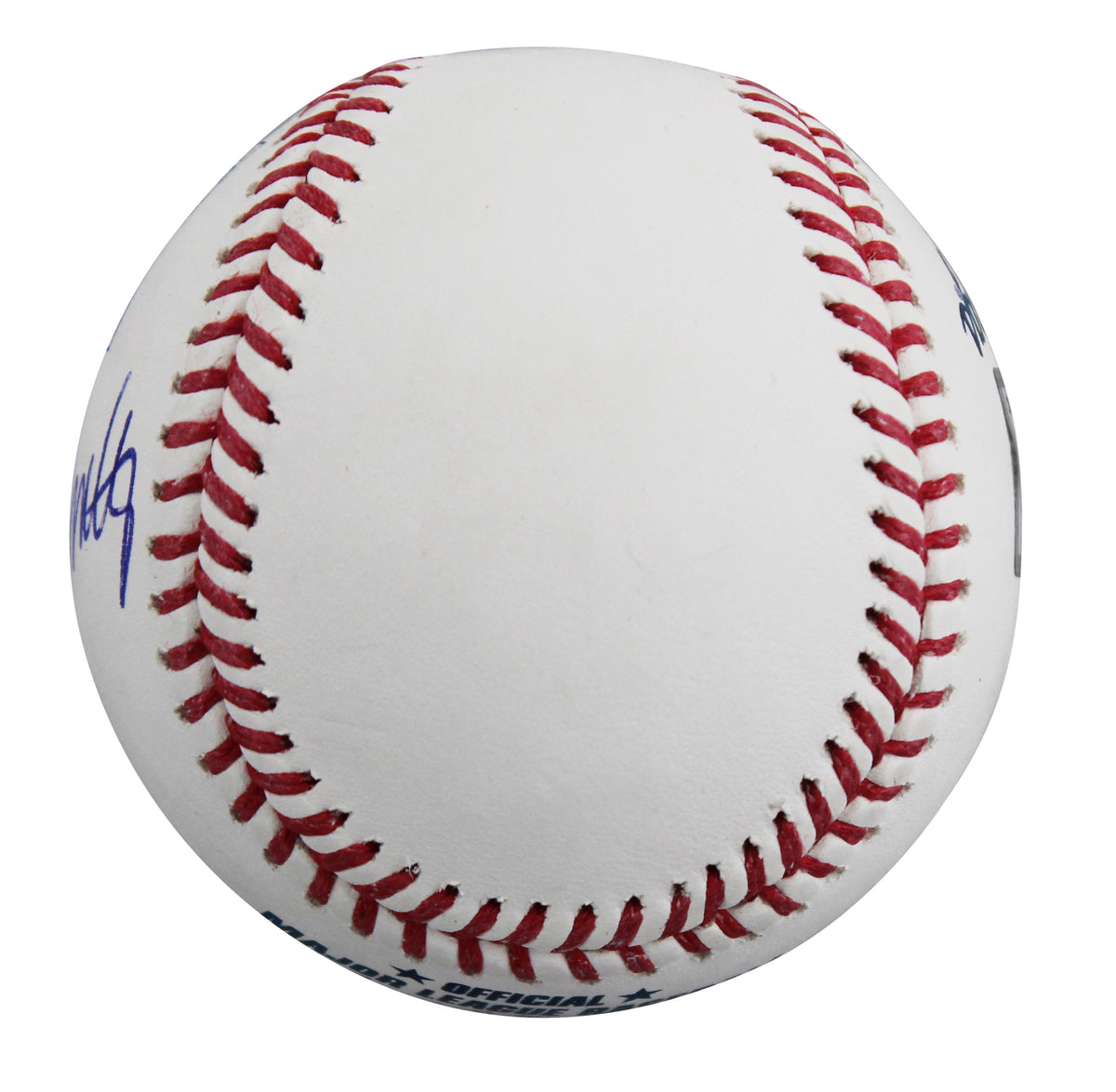 Braves John Smoltz Authentic Signed Hall OF Fame Logo Oml Baseball BAS #BY103703
