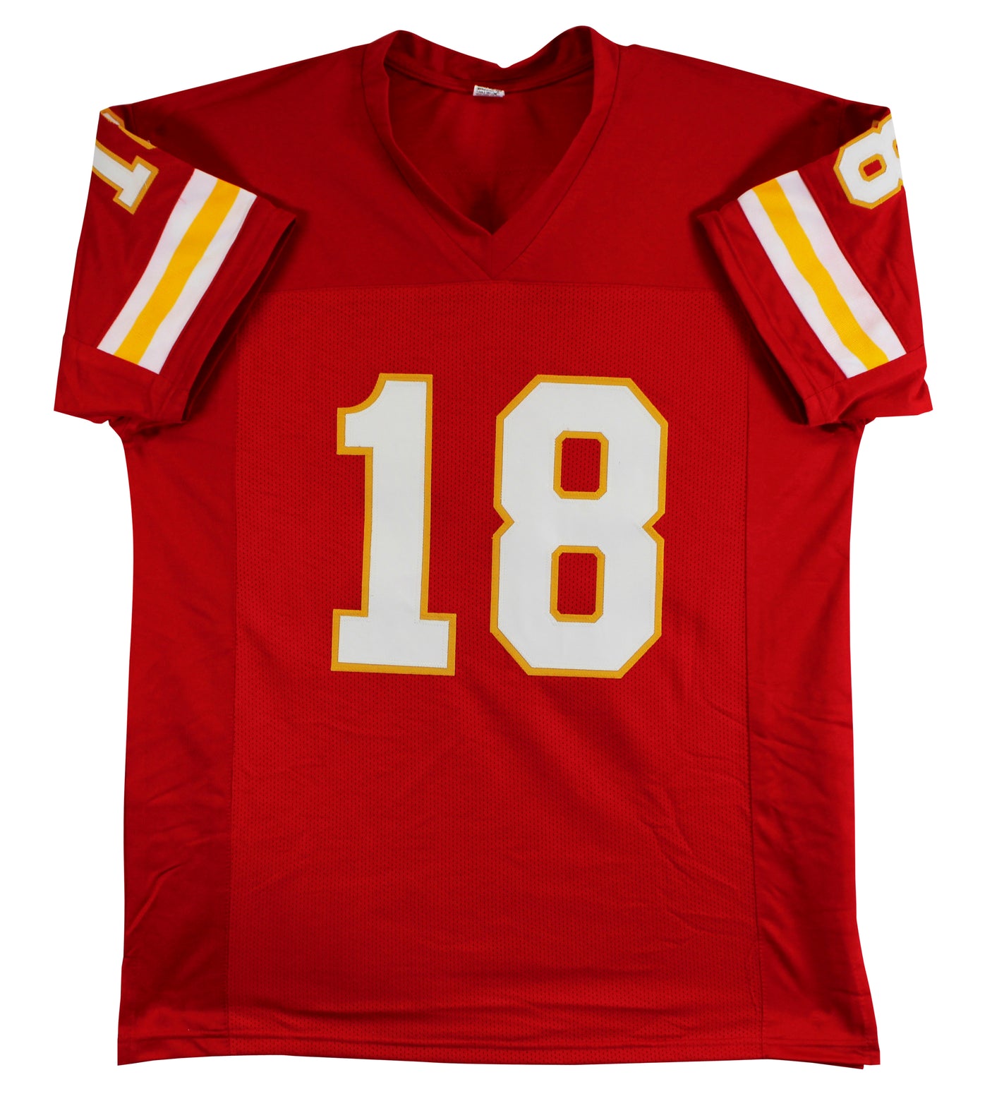 Emmitt Thomas HOF "2008" Authentic Signed Red Pro Style Jersey BAS Witnessed