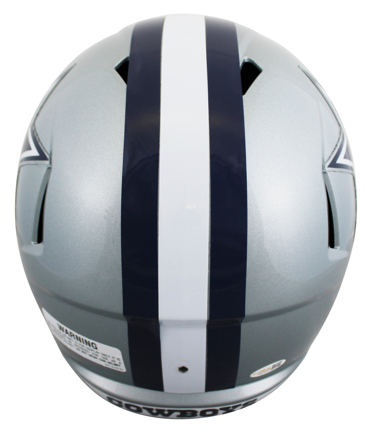 Cowboys George Pickens Signed Full Size Speed Rep Helmet W/ Case JSA Witness