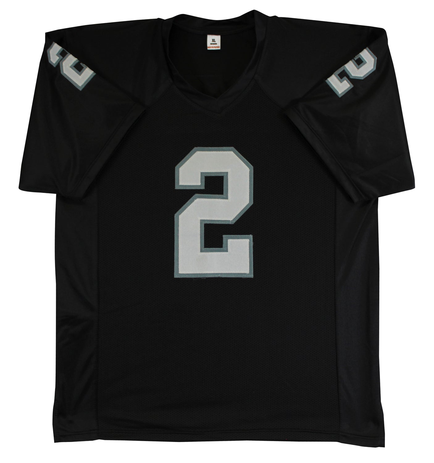 Ashton Jeanty Authentic Signed Black Pro Style Jersey Autographed BAS Witness 2