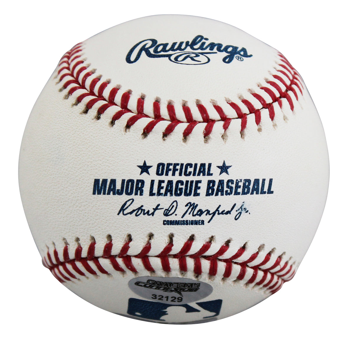 Astros George Springer Authentic Signed Manfred OML Baseball BAS #BY103697
