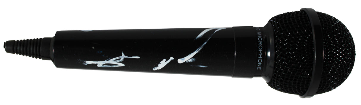 John Travolta Authentic Signed Microphone Autographed PSA/DNA #AP84515