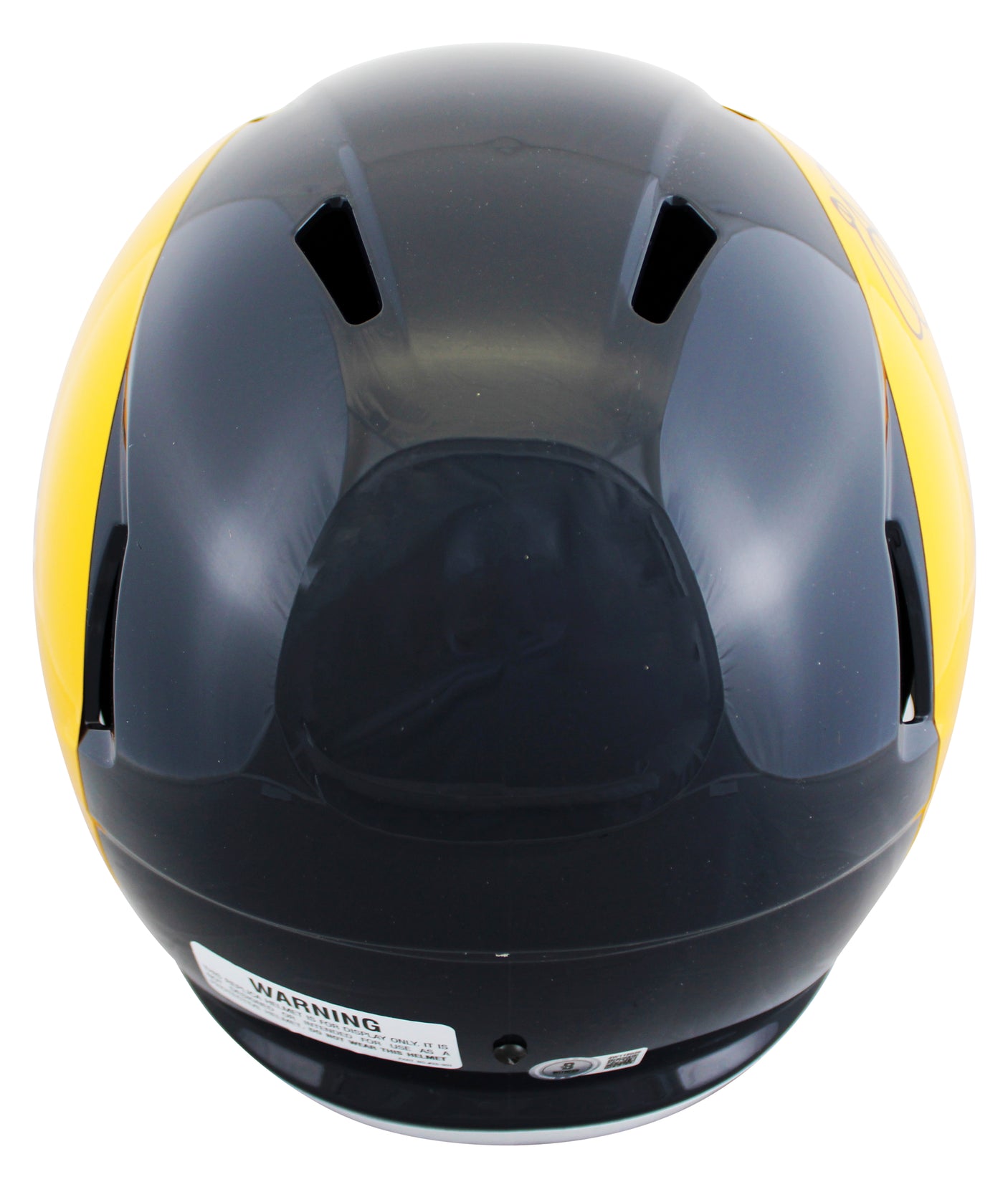 Rams Eric Dickerson "HOF 99" Signed 1981-99 TB F/S Speed Rep Helmet W/ Case BAS