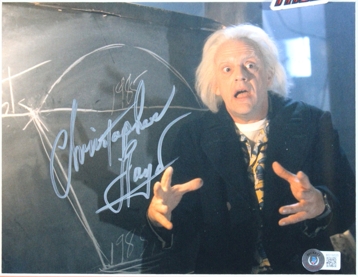 Back To The Future (3) Fox, Lloyd & Wells Signed 8x10 Photo Framed Display BAS