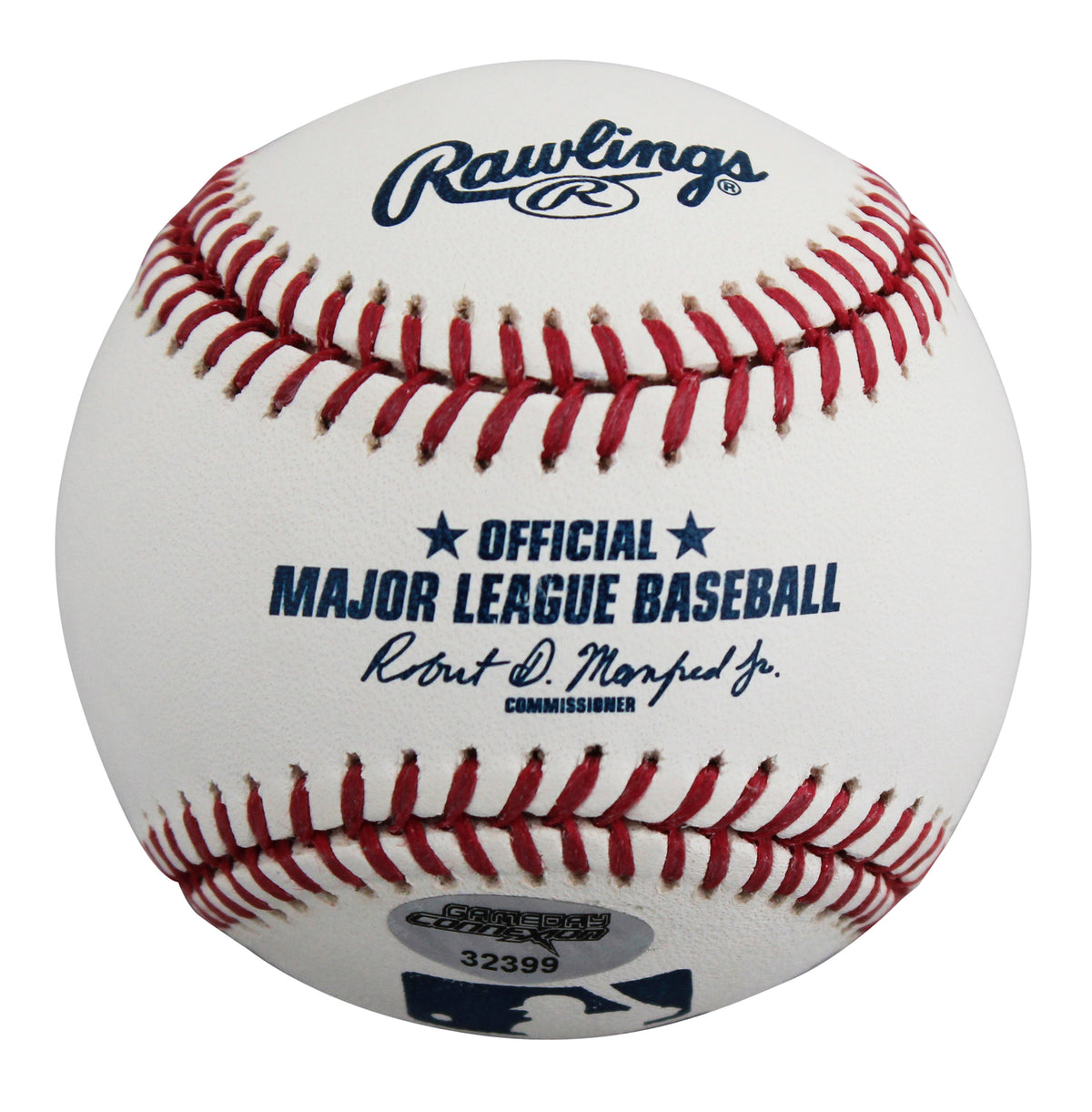 Phillies Cole Hamels Authentic Signed Robert Manfred OML Baseball BAS #BY031103