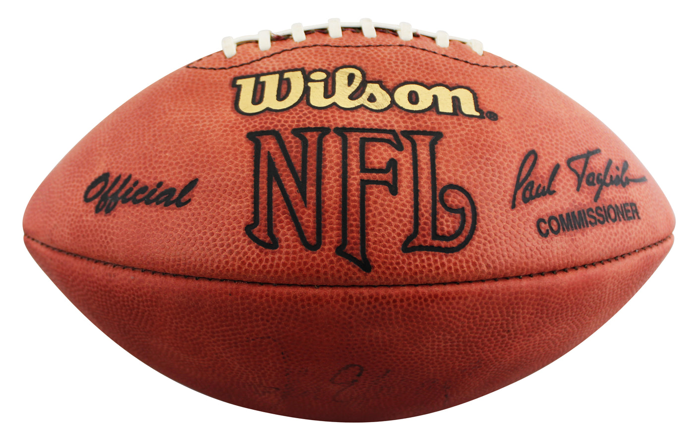 Broncos John Elway Authentic Signed Wilson Official Nfl Football BAS #BU55105