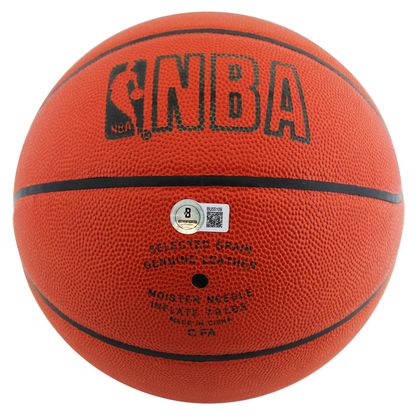Celtics Bob Cousy Signed Spalding Official NBA Game Basketball BAS #BU55109
