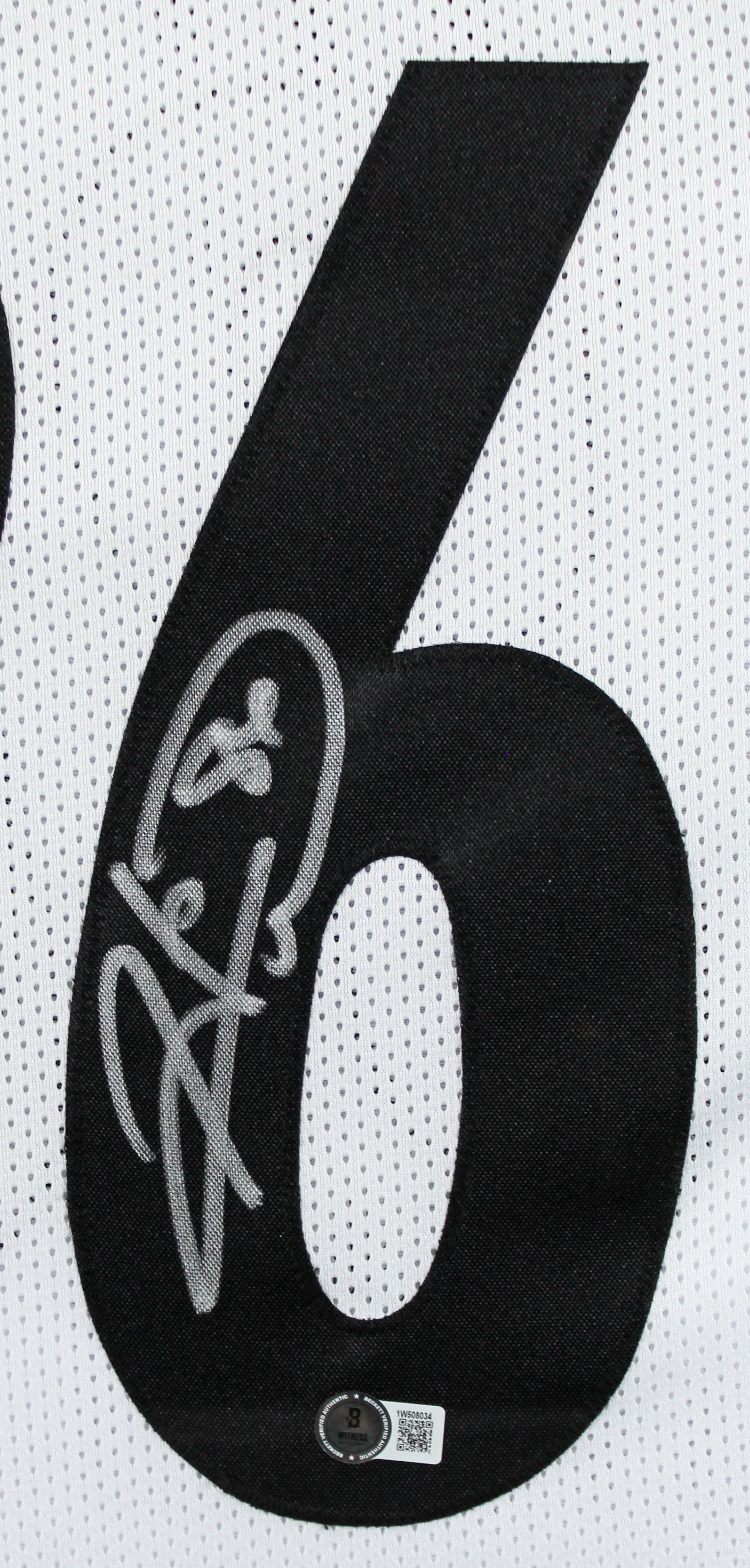 Hines Ward Authentic Signed White Pro Style Framed Jersey BAS Witnessed