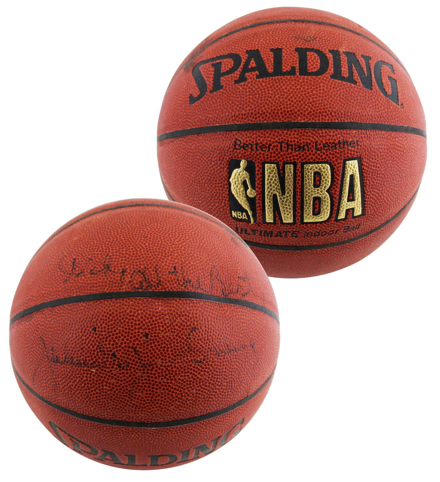 76ers Julius Erving "Dick, All The Best" Signed Spalding Basketball BAS #BU55115