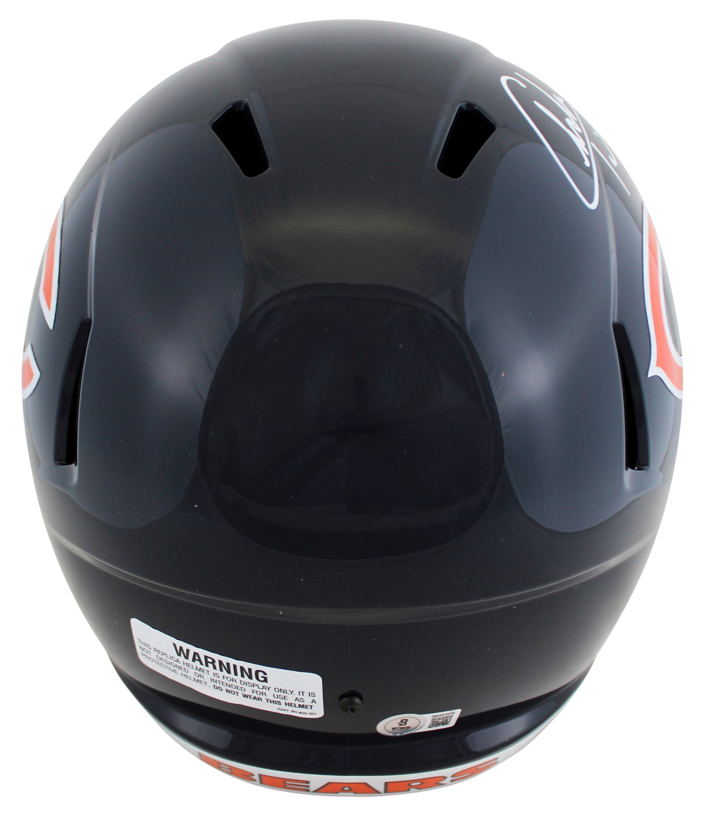 Bears Charles Tillman "Peanut Punch" Signed Full Size Speed Rep Helmet BAS Wit