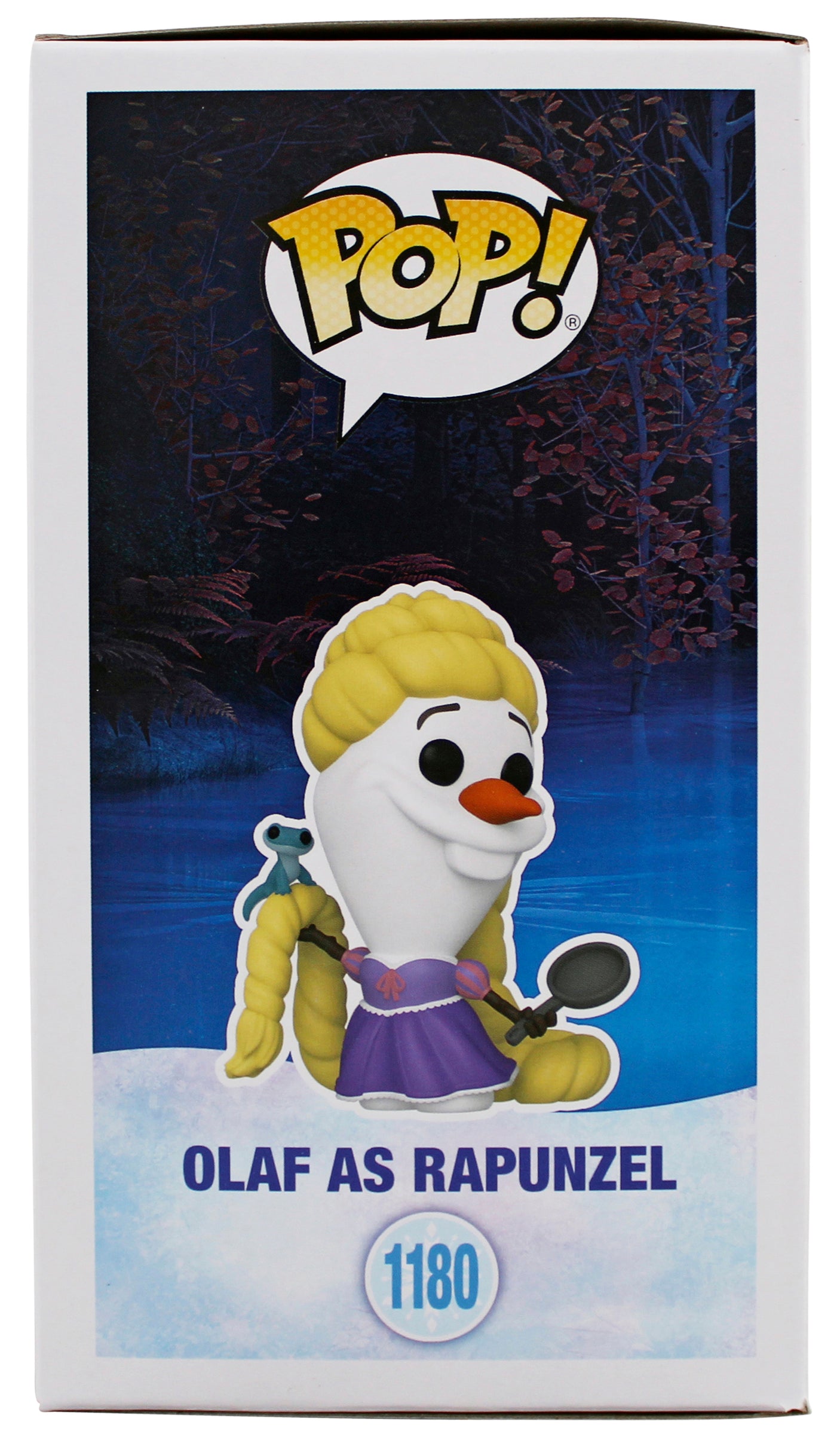 Josh Gad Frozen "Olaf as Rapunzel" Signed #1180 Funko Pop Vinyl Figure BAS 2