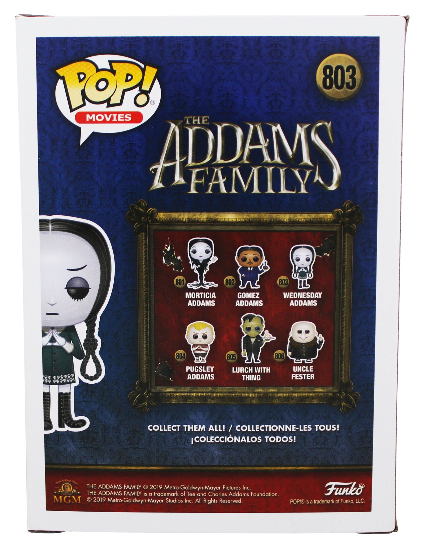 Christina Ricci The Addams Family Signed #803 Funko Pop Figure BAS #WF93058
