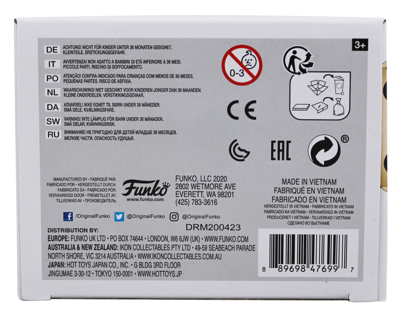 Judge Reinhold Fast Times Signed Brad #954 Funko Pop Vinyl Figure JSA #MM33059