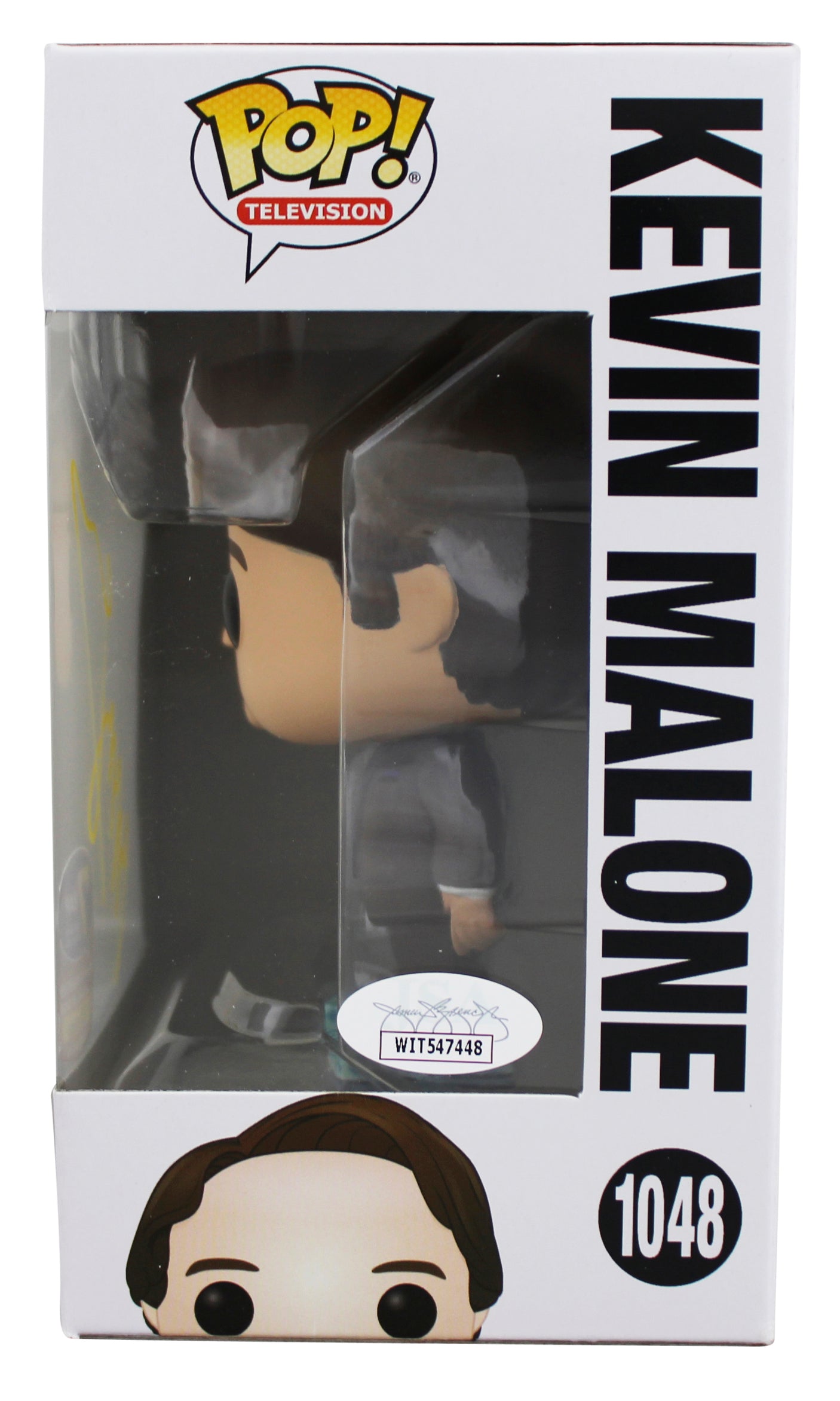 Brian Baumgartner The Office Signed Kevin Funko Pop Vinyl Figure JSA #WIT547448