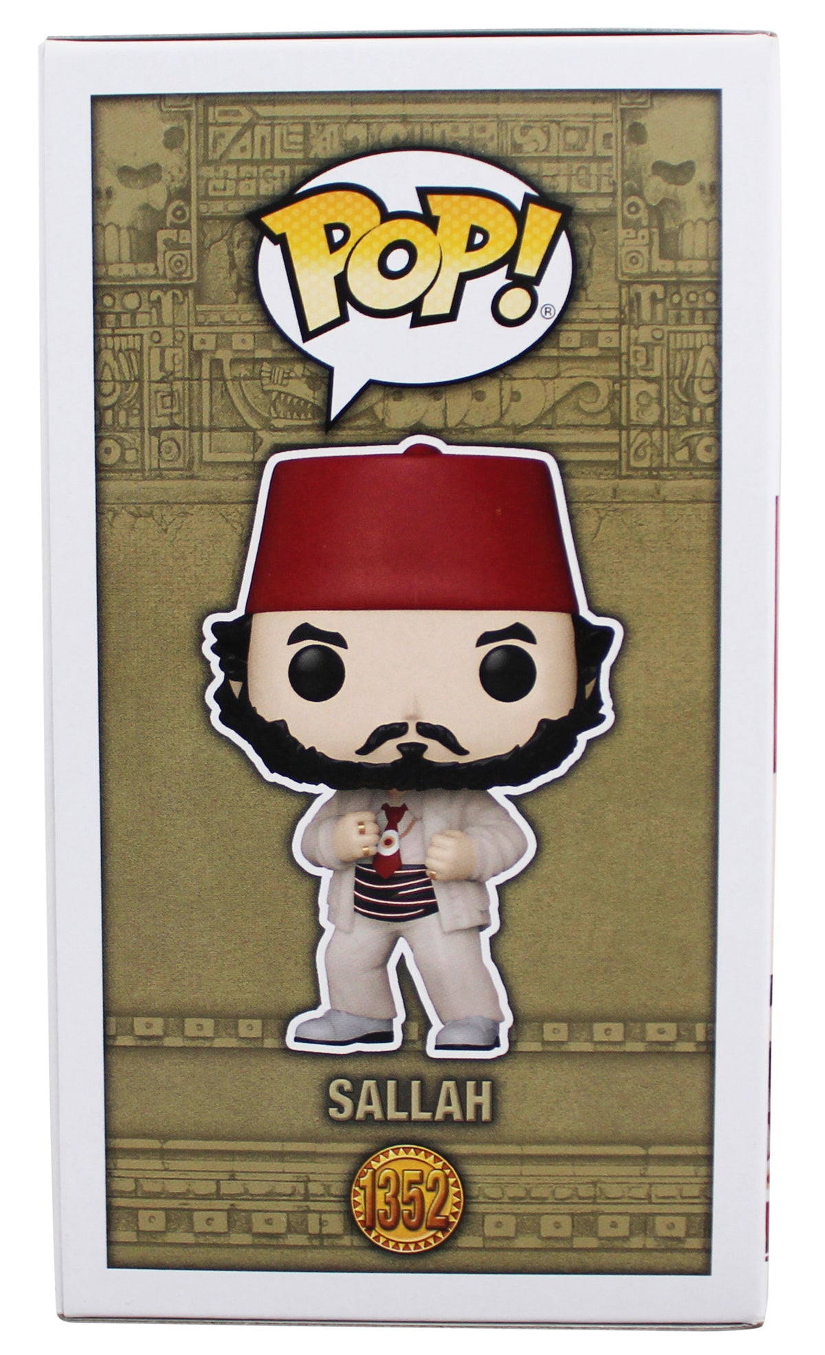 John Rhys-Davies Indiana Jones "Sallah" Signed #1352 Funko Pop Figure BAS Wit 1