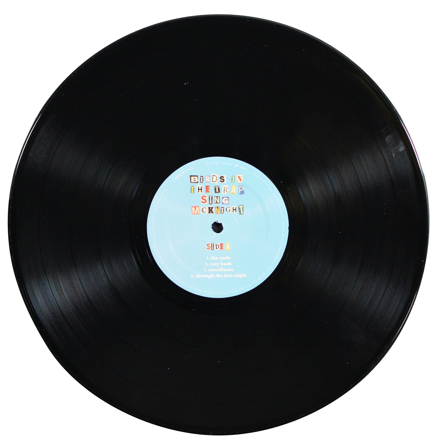 Travis Scott Signed Birds in the Trap Sing McKnight Album Cover PSA/DNA #AP84762