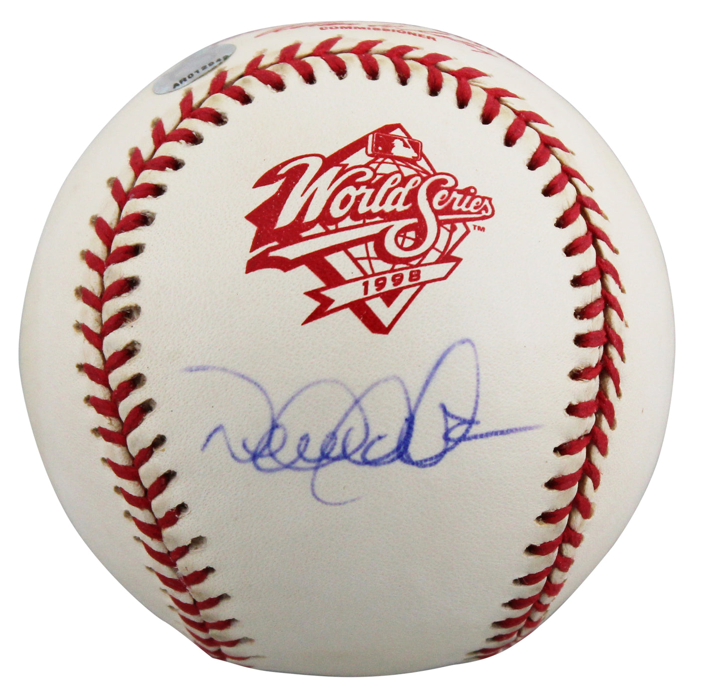 Yankees Derek Jeter Signed 1998 World Series Baseball W/ Case MLB #AR012942