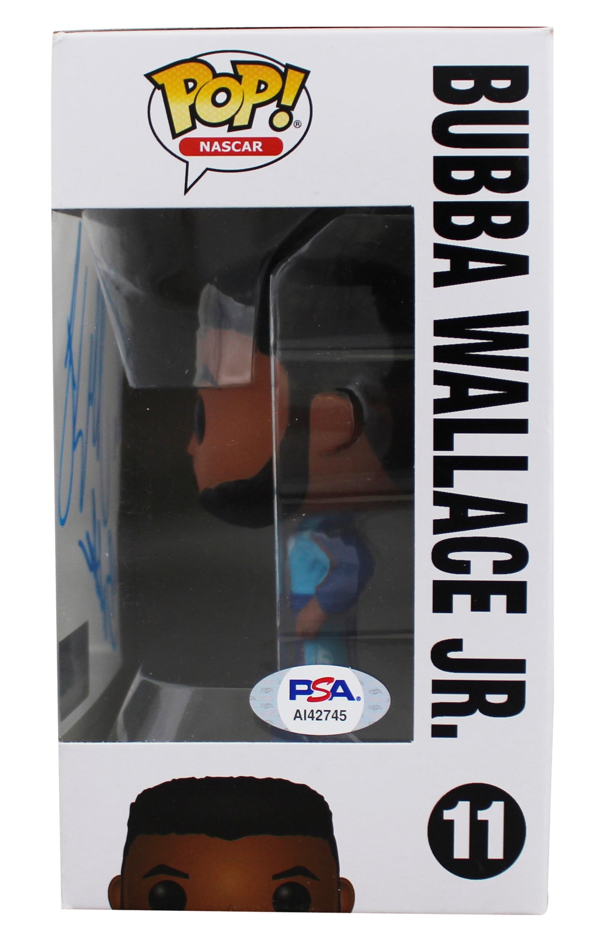 Bubba Wallace Jr. Authentic Signed #11 Funko Pop Vinyl Figure PSA/DNA