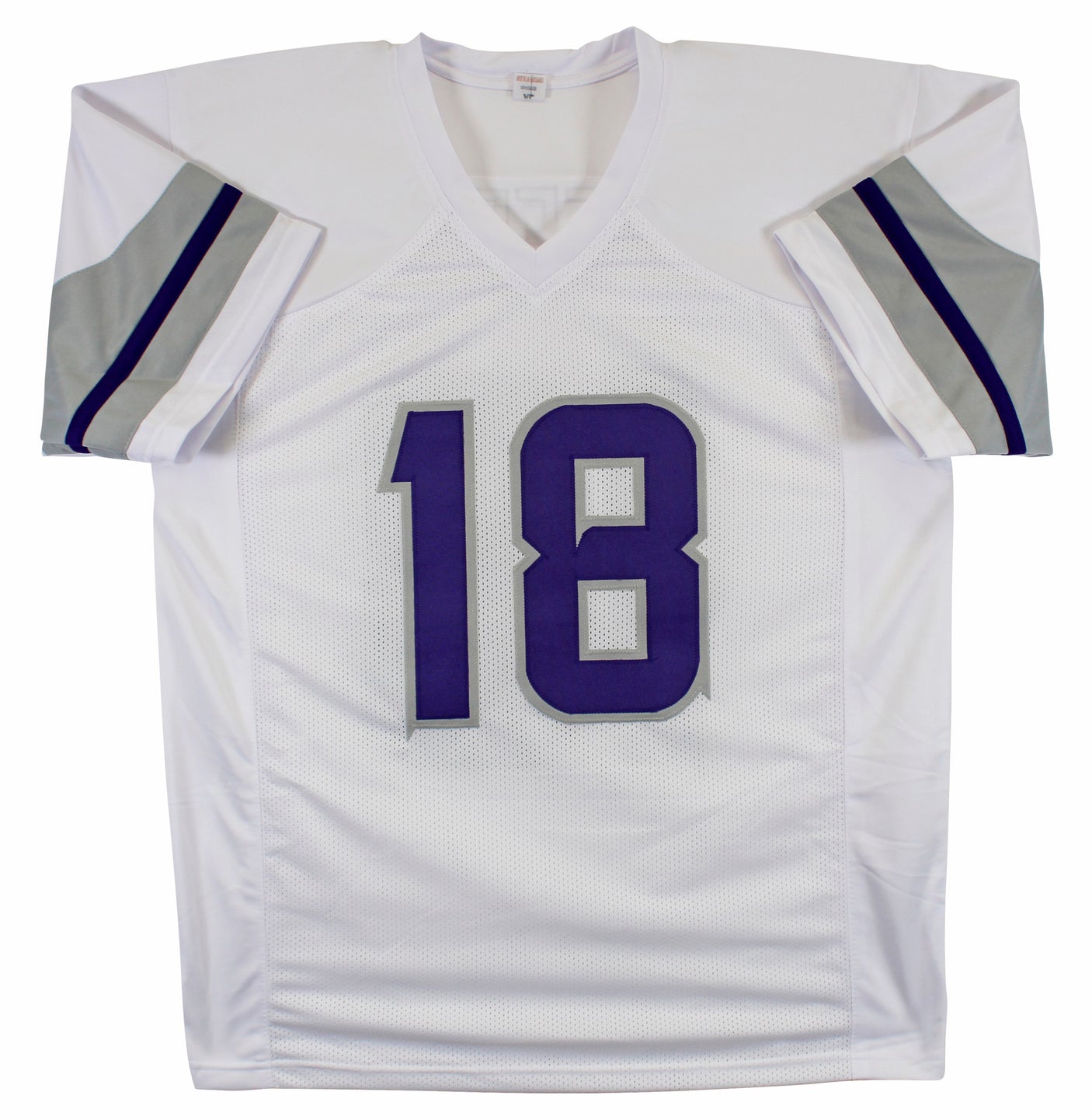 Justin Jefferson Authentic Signed White Alternate Pro Style Jersey BAS Witnessed