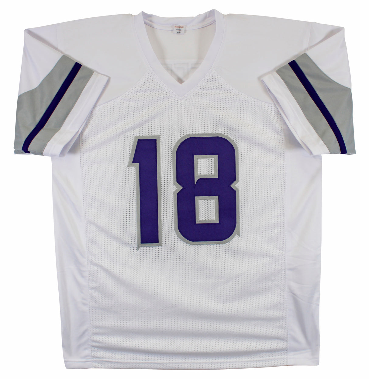 Justin Jefferson Authentic Signed White Alternate Pro Style Jersey BAS Witnessed