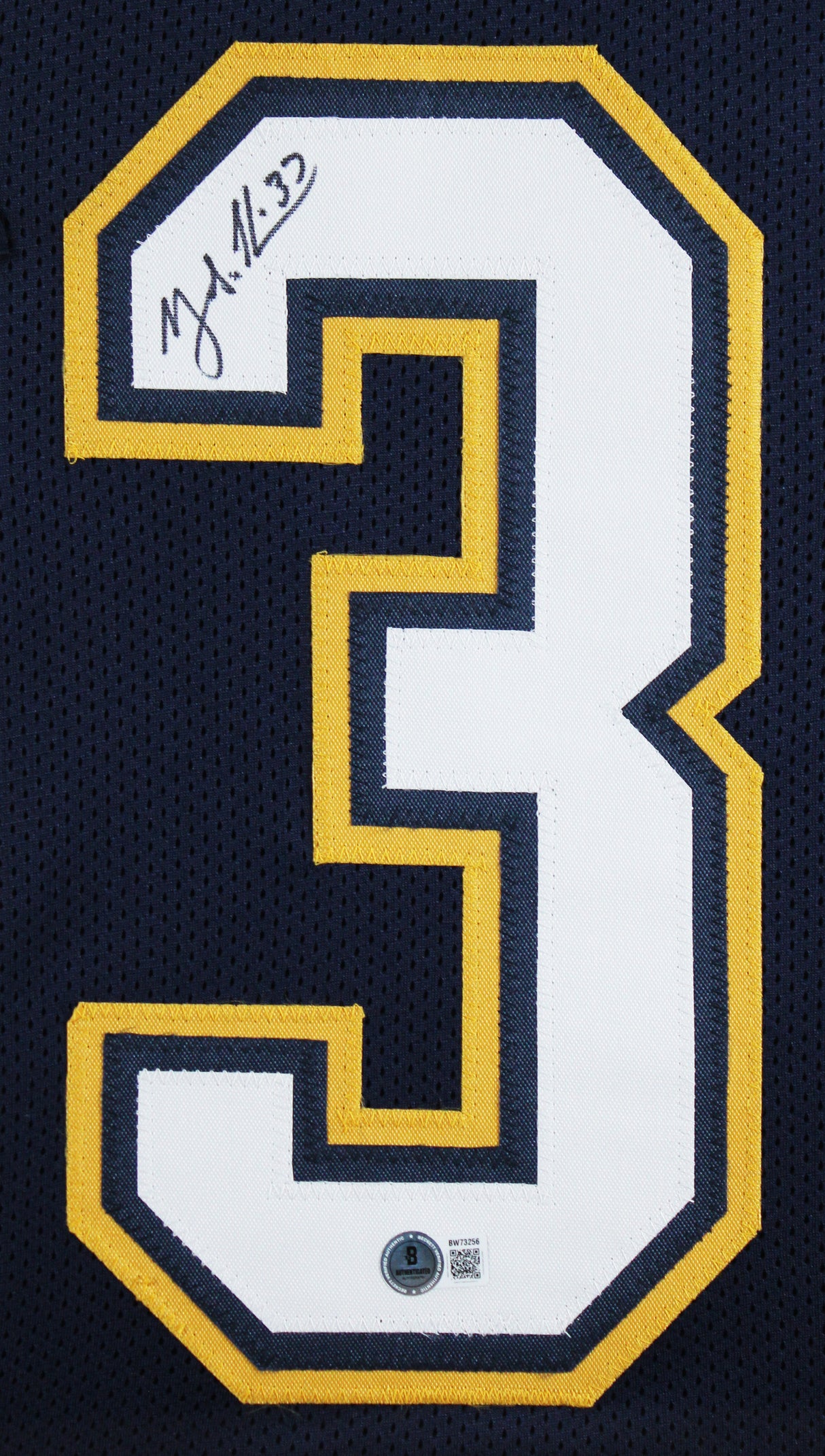 Rodney Harrison Authentic Signed Navy Blue Pro Style Framed Jersey BAS