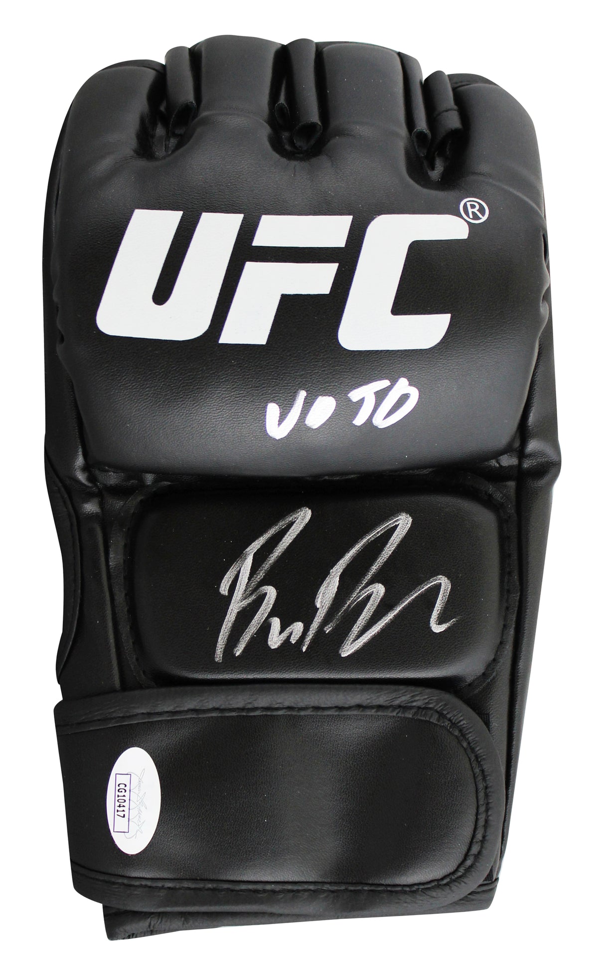 Bruce Buffer "VOTO" Authentic Signed Right MMA Fight Glove JSA #CG10417