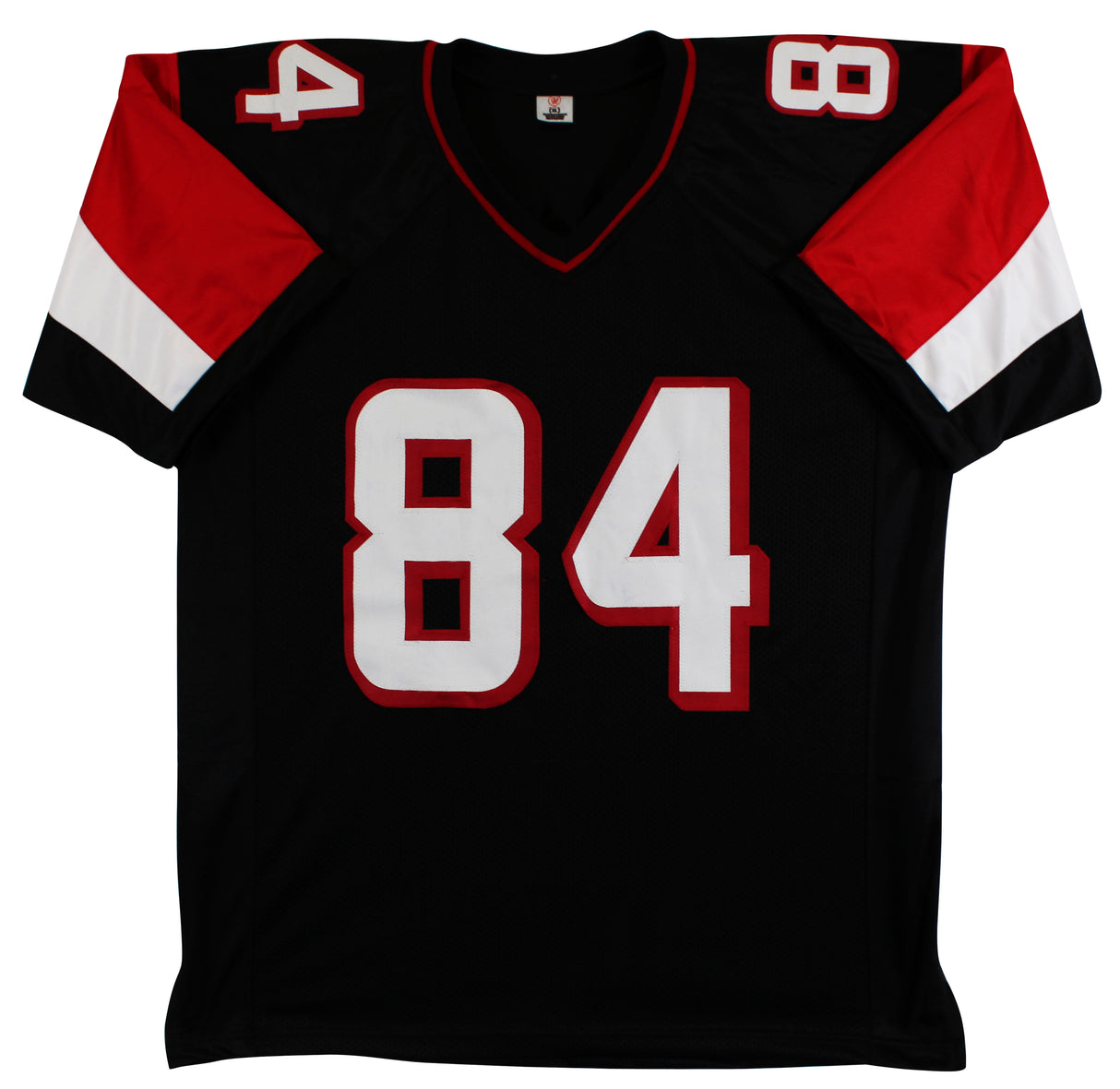Roddy White Authentic Signed Black Pro Style Jersey Autographed BAS Witnessed 2