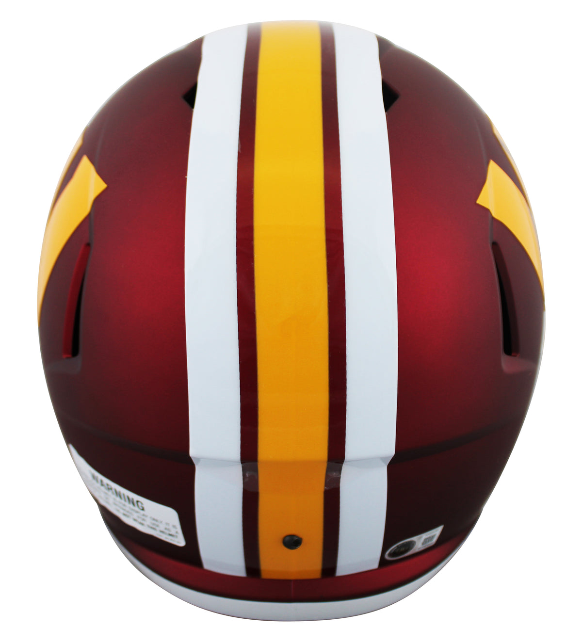Commanders John Riggins Signed 2025 On-Field Alt F/S Speed Rep Helmet BAS Wit