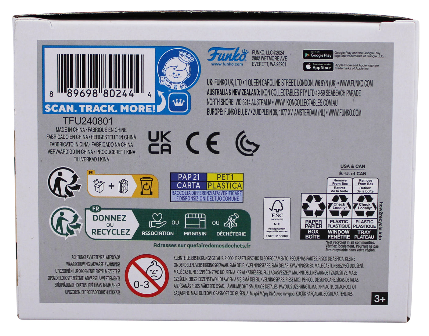 James Van Der Beek Varsity Blues "Mox" Signed #1869 Funko Pop Vinyl Figure JSA