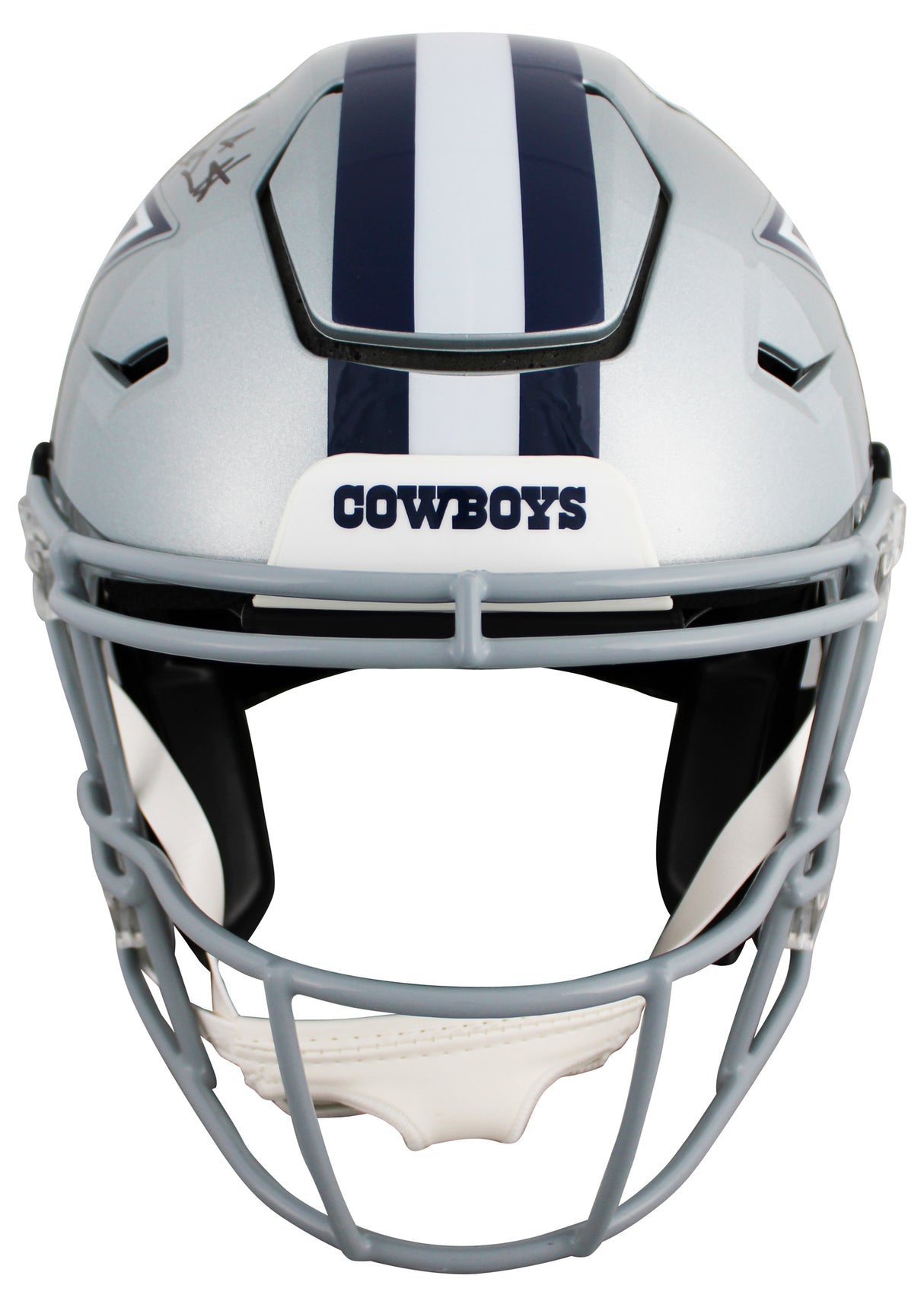 Cowboys Dak Prescott Authentic Signed Speed Flex Full Size Helmet BAS Witnessed
