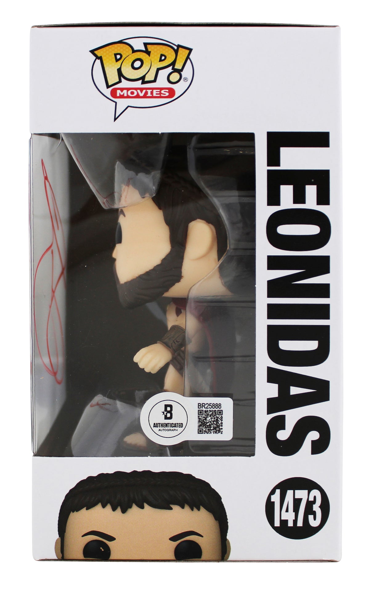 Gerard Butler 300 Signed Leonidas #1473 Funko Pop Vinyl Figure BAS #BR25888