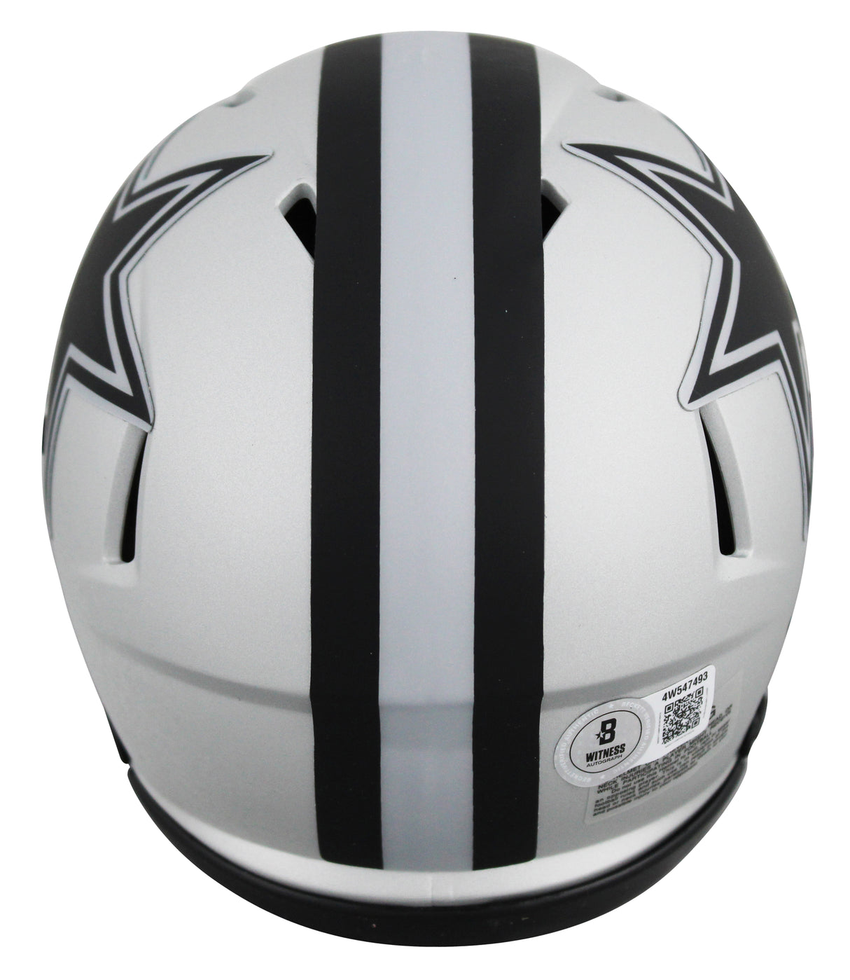 Cowboys Dak Prescott Signed Rave Speed Mini Helmet W/ Case BAS Witnessed