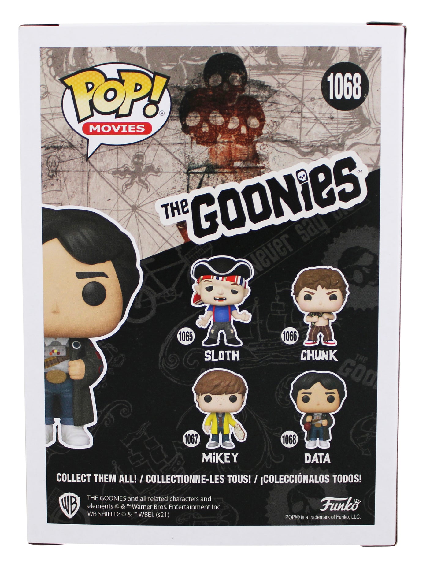 Ke Huy Quan The Goonies Signed Data #1068 Funko Pop Vinyl Figure JSA #WIT753596
