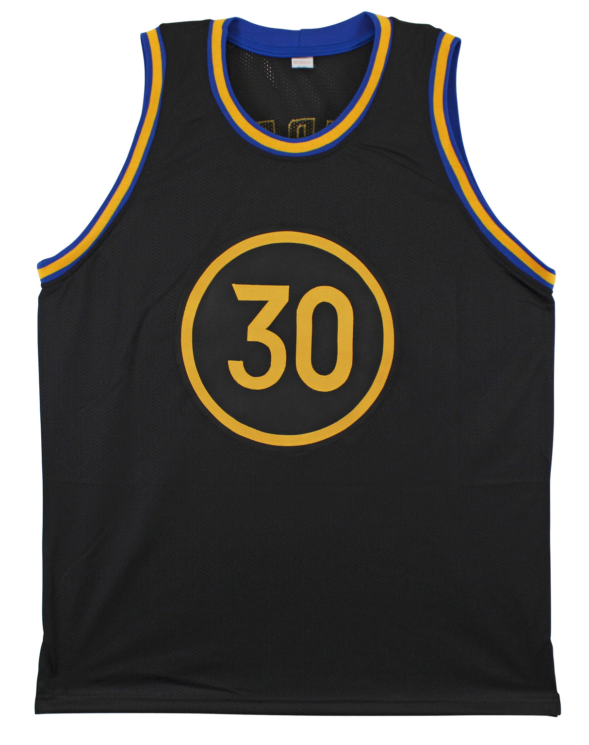 Stephen Curry Authentic Signed Black Pro Style Jersey Autographed JSA