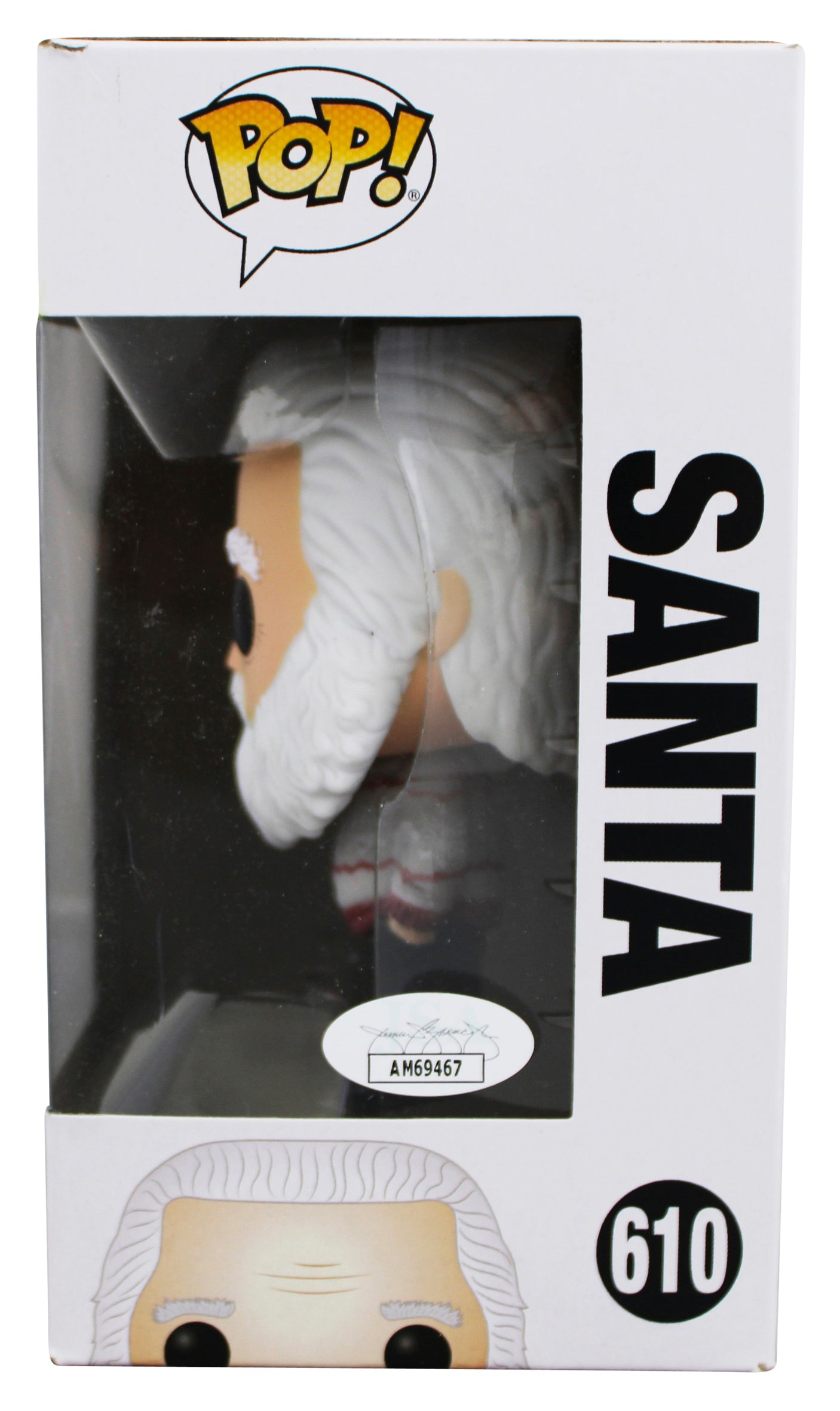 Tim Allen The Santa Clause Signed Santa #610 Funko Pop Vinyl Figure JSA #AM69467