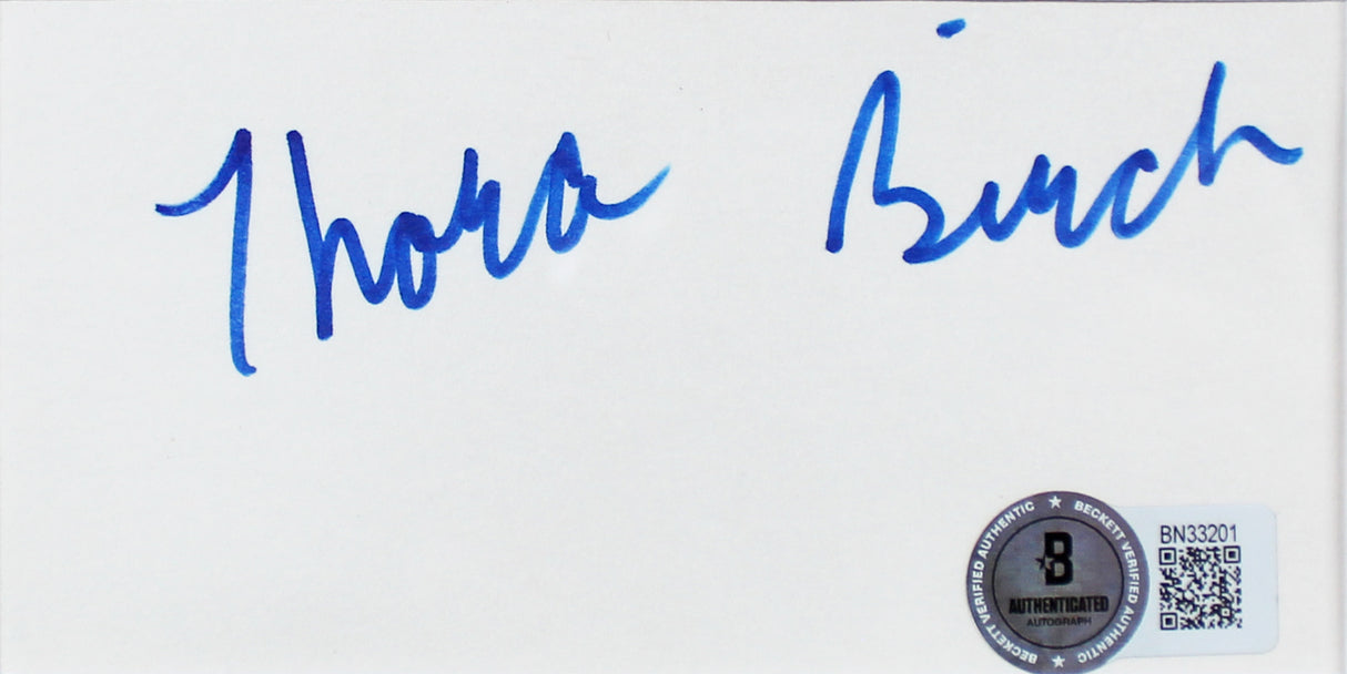 Thora Birch Hocus Pocus Authentic Signed & Framed 3x5 Index Card BAS