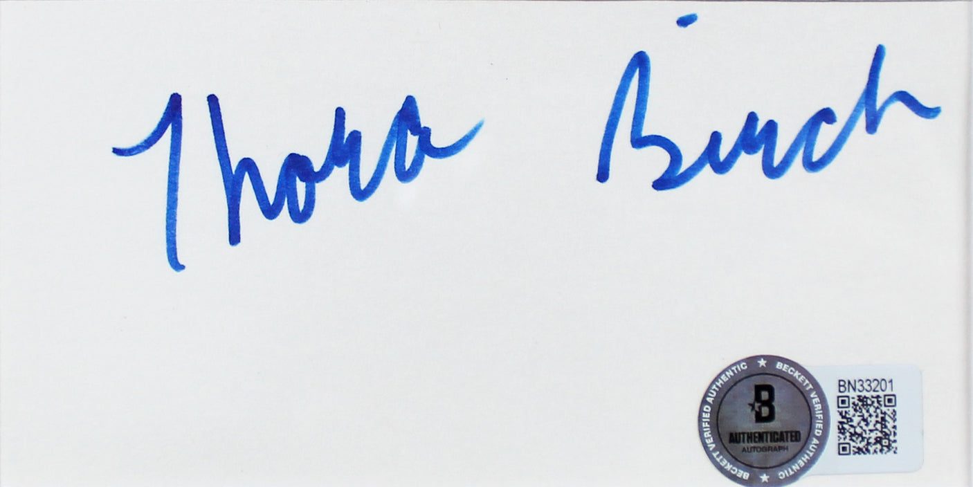 Thora Birch Hocus Pocus Authentic Signed & Framed 3x5 Index Card BAS